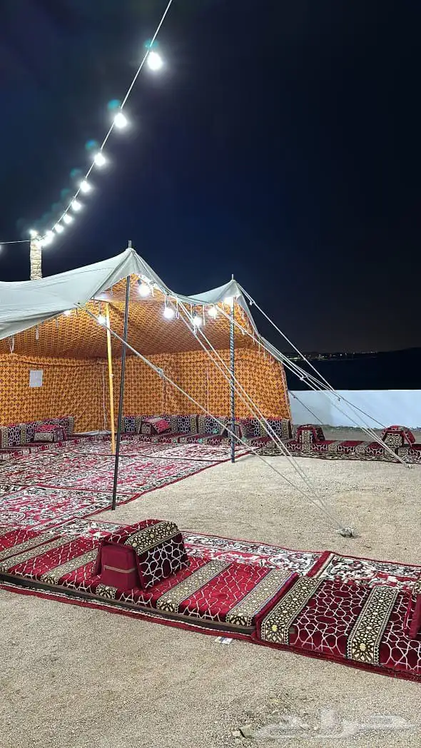 مخيم بجده للايجار قسمين رجال و سيدات 5