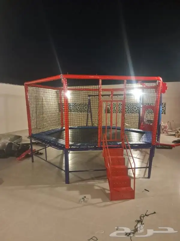 مراجيح زحاليق ثلاثية وثنائية متعددة المقاسات وألعاب متعددة 29