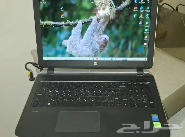 لابتوب hp نظيف جدا شبه جديد 0