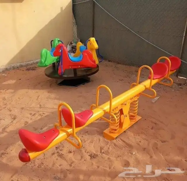 مراجيح زحاليق ثلاثية وثنائية متعددة المقاسات وألعاب متعددة 32