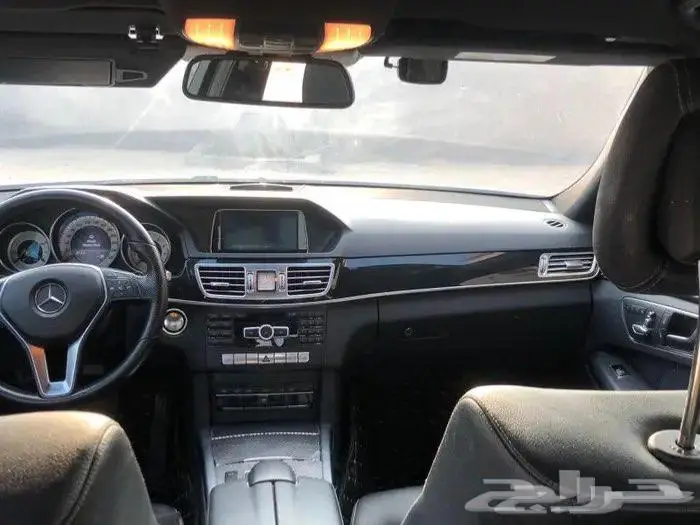 مرسيدس E-class لوحات خليجيه 5