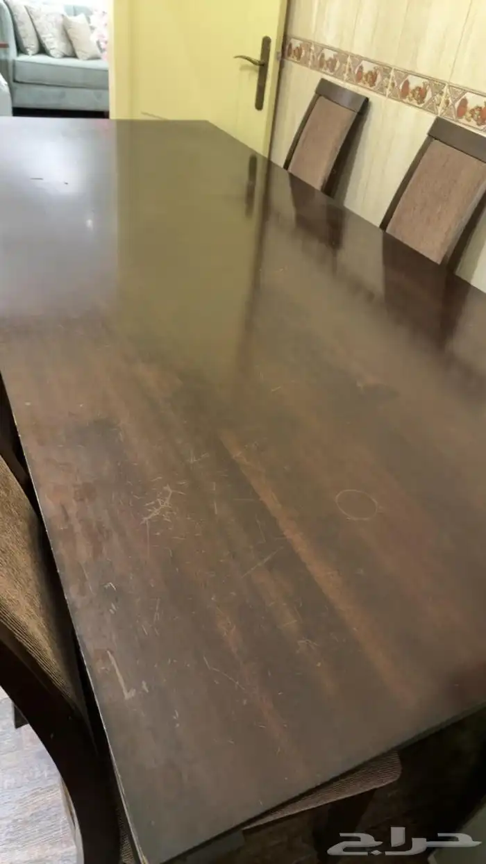 طاولة طعام كبيرة خشب سعر 200 2