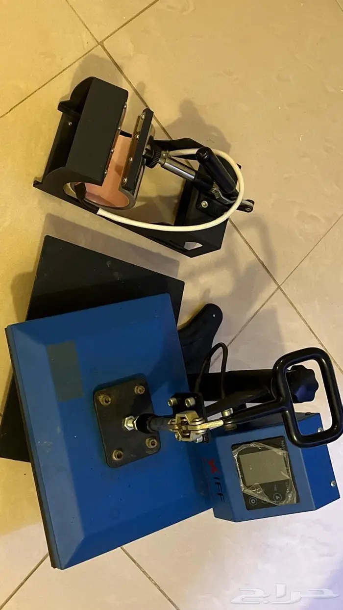 مكبس حراري للملابس والاكواب 0