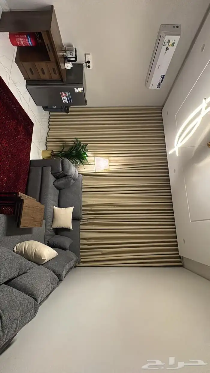 شقة مفروشة حي الواحة للايجار الشهري 2500 تشمل كهرباء والماء 2