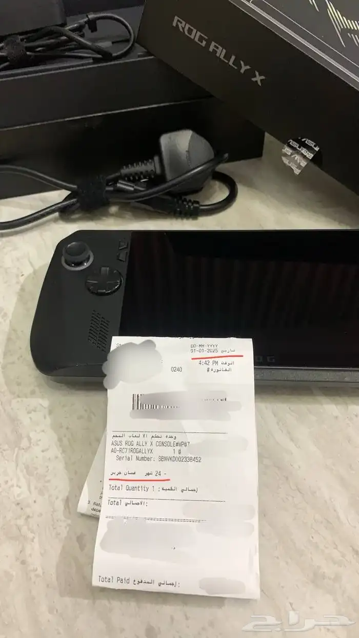للبيع ROG Ally x بحالة ممتازة - اقوى جهاز العاب محمول بنظام 0