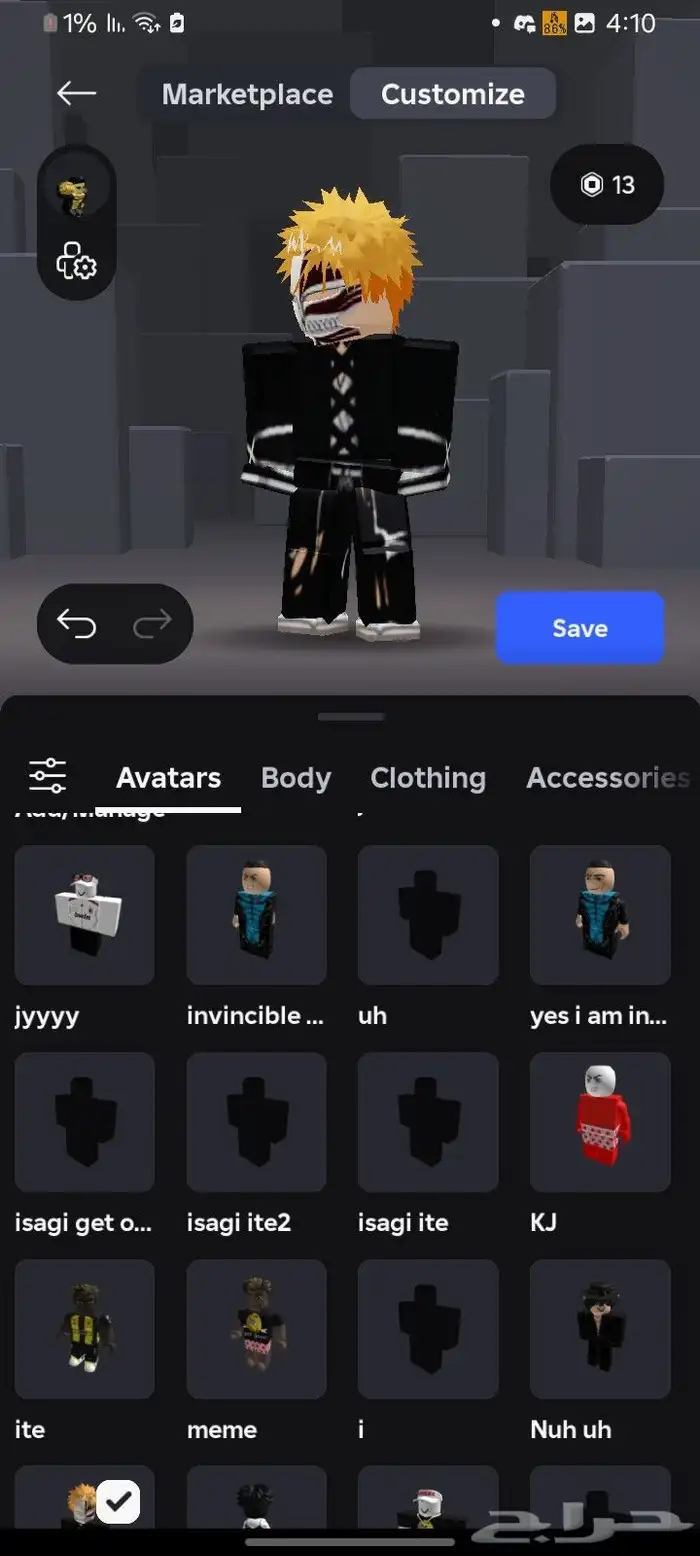 حساب روب ملعوب بلوكس فروت و ماب المزرعه و مابات كثير 21