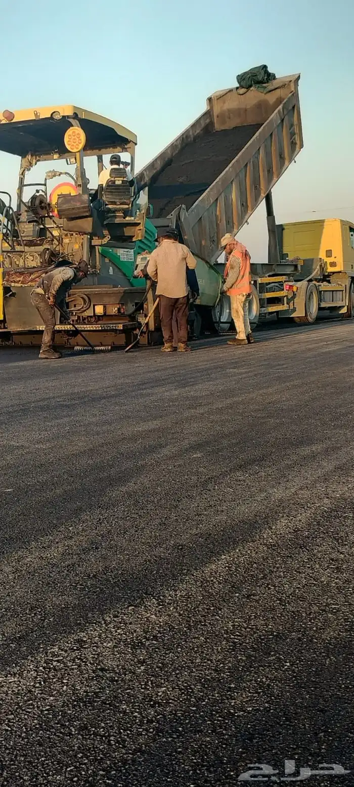 جميع أعمال التربه والأسفلت البارد والحار 2