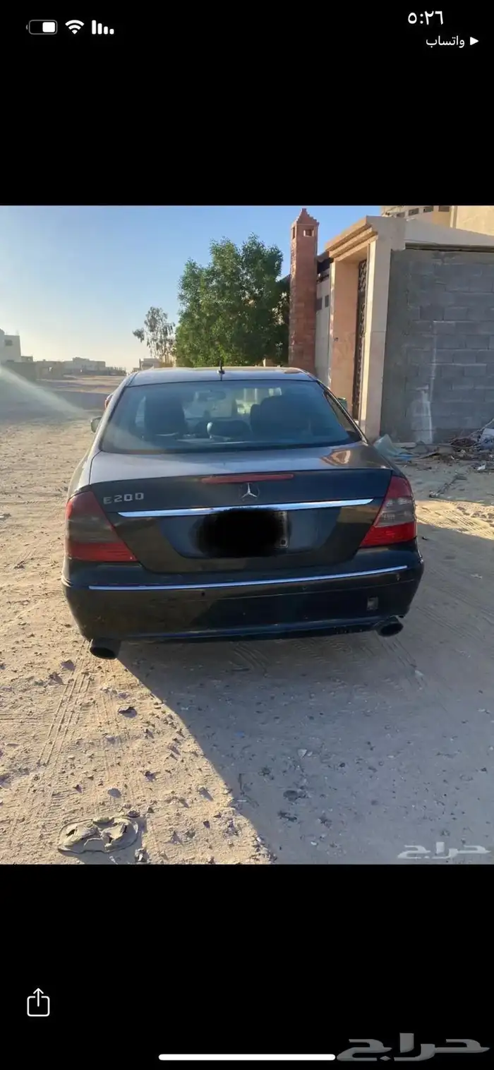 مرسيدس E200 موديل 2007 1