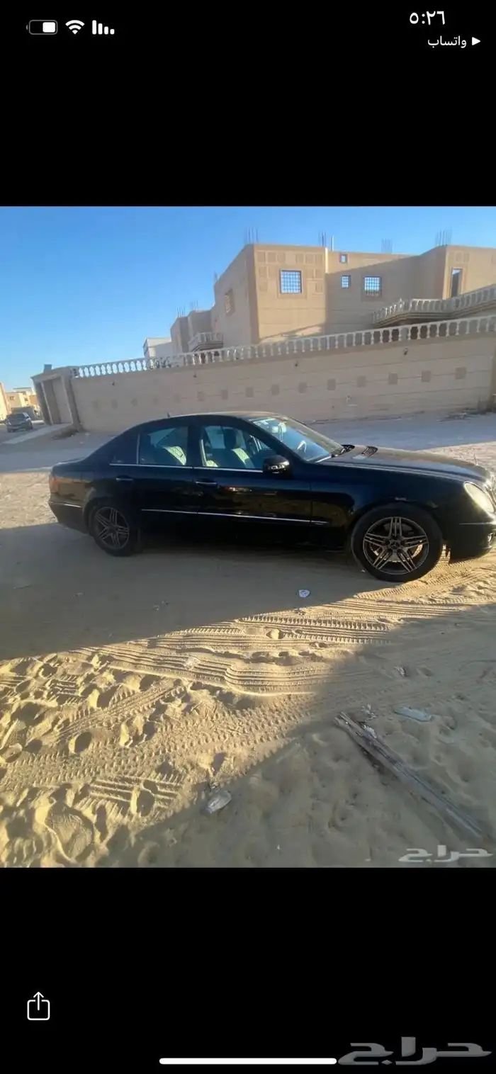 مرسيدس E200 موديل 2007 3