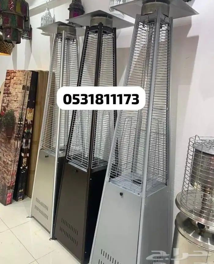 جميع انواع الدفايات الخارجيه للكافيهات و المخيمات 2