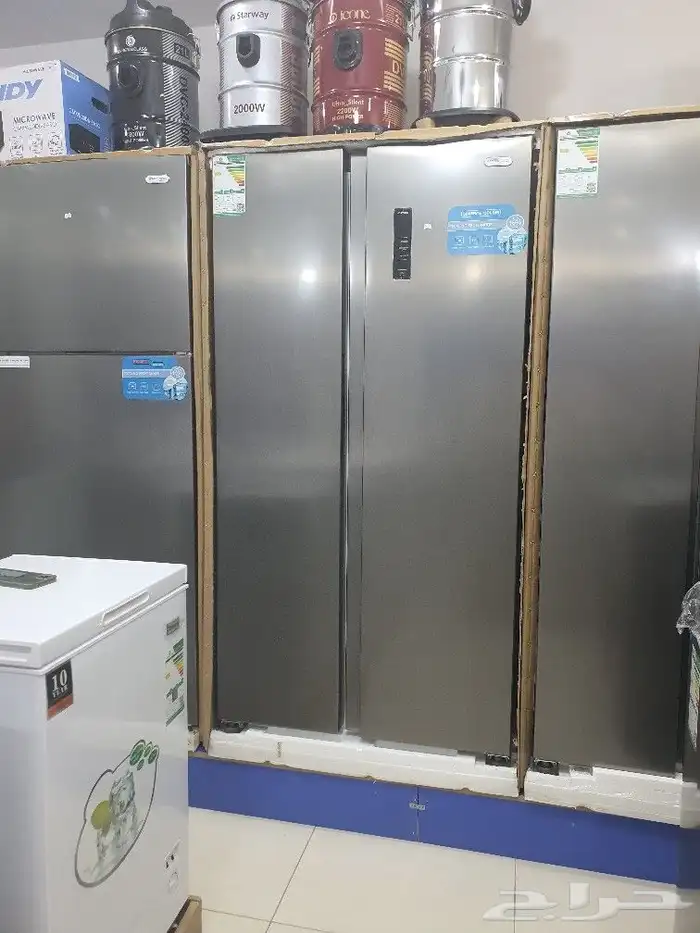 ثلاجات عرض ثلاجات بابين ثلاجة صغيرة باب واحد زجاج قزاز جديد 4