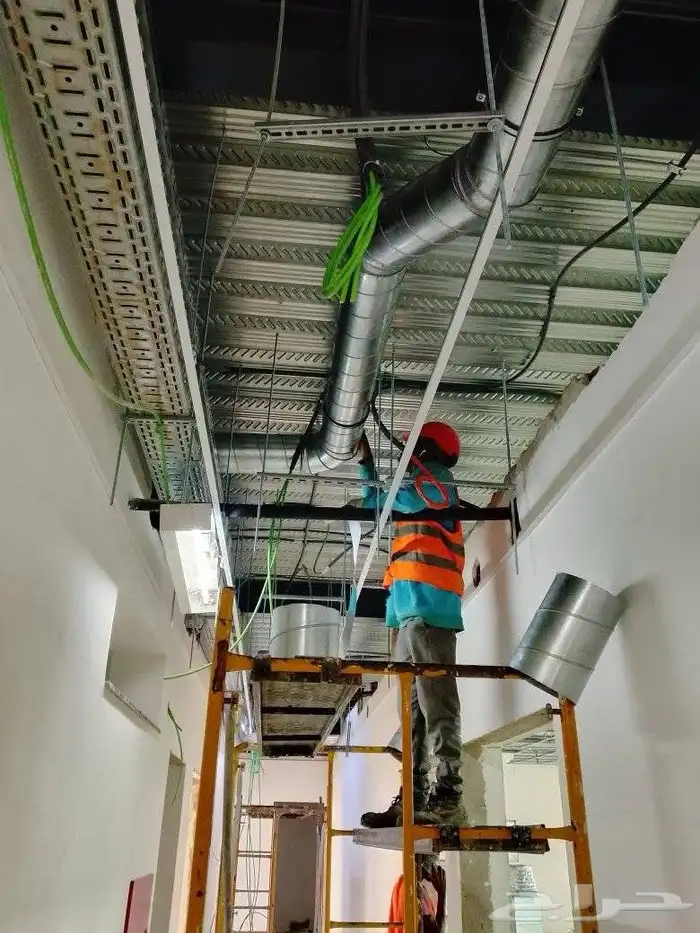 مطبخ مطعم شفاط ومدخنة من الفولاذ دكت ومكيفات تفصيلDuct26448 5