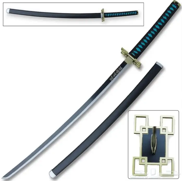 بكج سيوف كاتانا فلاذ كربوني للانمي 2