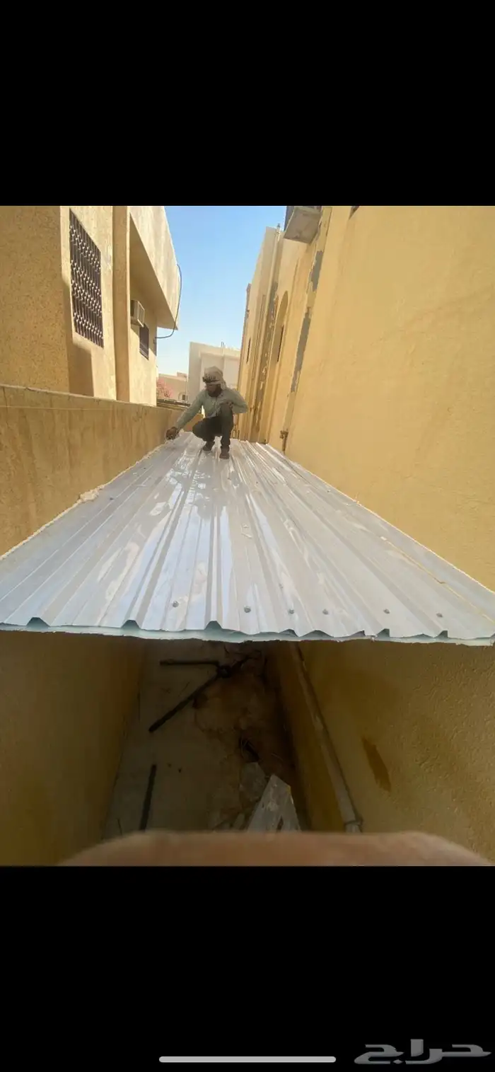 حداد أبواب وقرف خارجيه شينكو سواتر عزل ديكور خيم قرميد 5