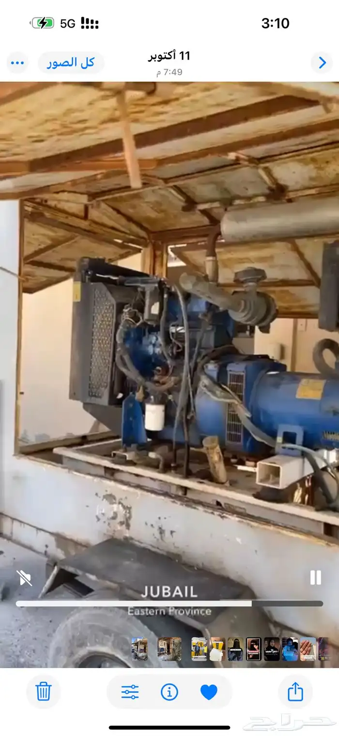 مكينة مولد كهرباء انجليزي بيركنز 30 كيلو 5