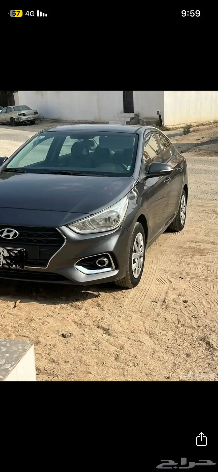 اكسنت رمادي 2018 نظيفة جدا 0