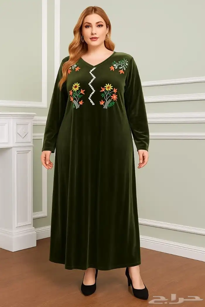 ملابس شتوية جلابيات بجايم ولادي بناتي نسائية بدرزن 5