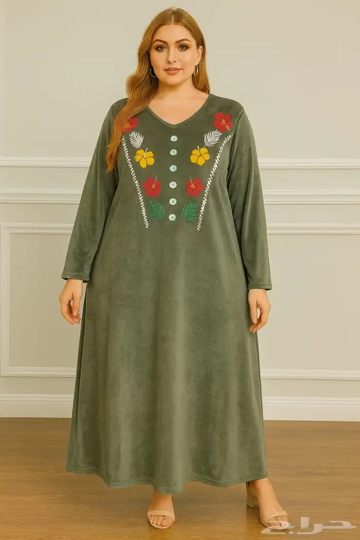 ملابس شتوية جلابيات بجايم ولادي بناتي نسائية بدرزن 11