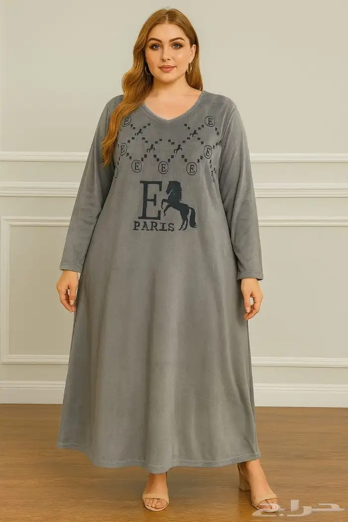 ملابس شتوية جلابيات بجايم ولادي بناتي نسائية بدرزن 9