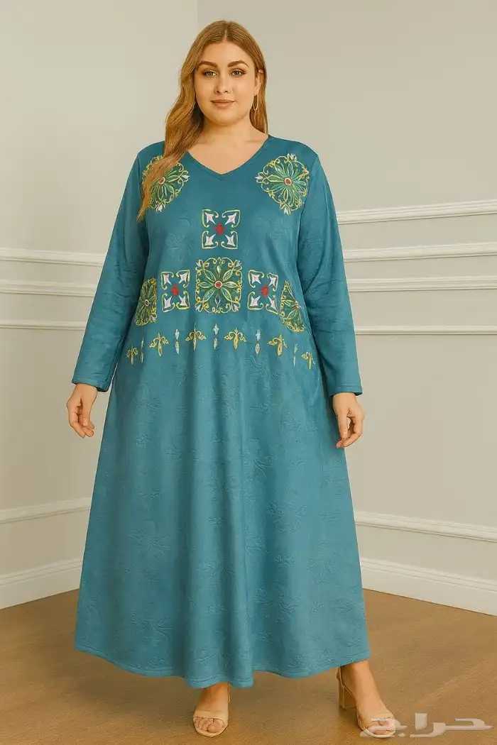 ملابس شتوية جلابيات بجايم ولادي بناتي نسائية بدرزن 14