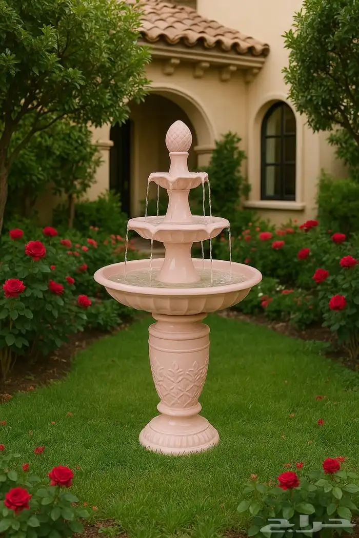 نافورة سيراميك ادوار روعة 0