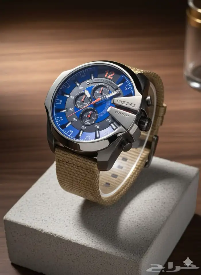 ساعة ماركة ديزل اصلية للبيع على السوم 0