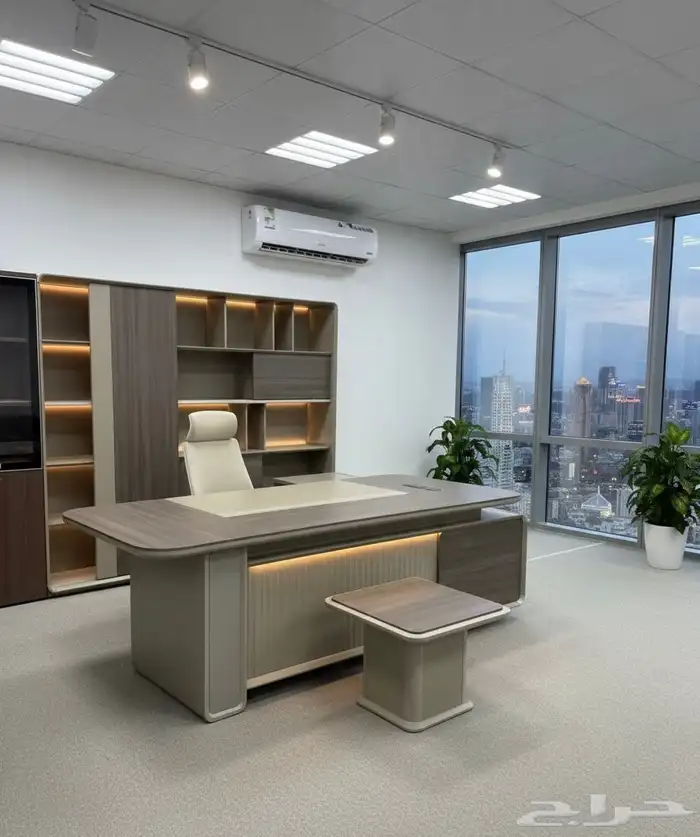 مودرن فخم مكتب مجموعة طقم كامل كنب كرسي جلد تخفيضات على سعر 22