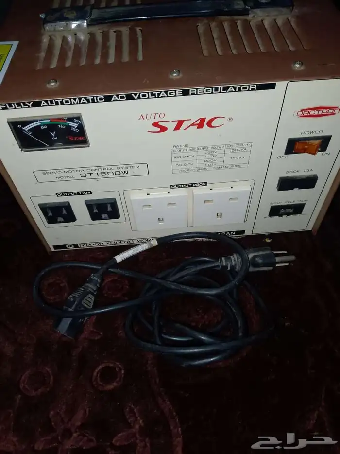 محولات كهرباء مستخدم استخدام بسييط جدا محول 1500 السعر (400) 3