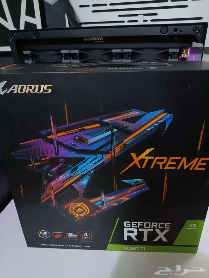 للبيع كرت GIGABYTE AORUS RTX 3080 Ti Xtreme WATERFORCE 1