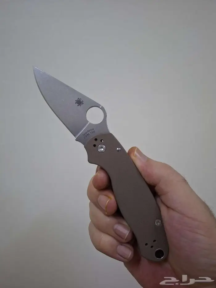 سكين مطويه سبايدركو بارا3 معدن15v اصليه 0