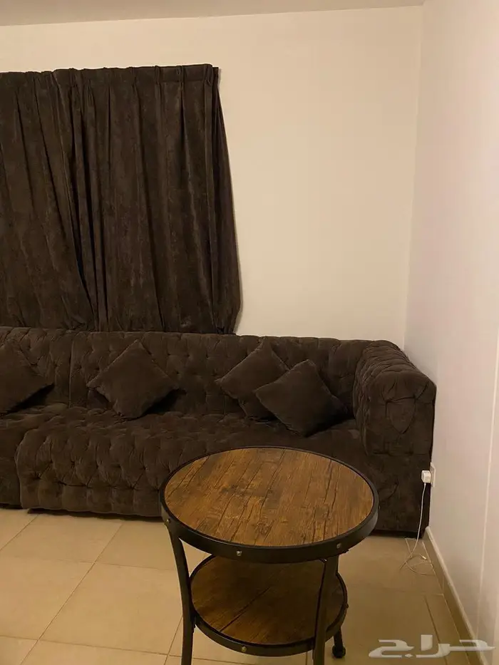 كنب شبه جديد ونظيف 4