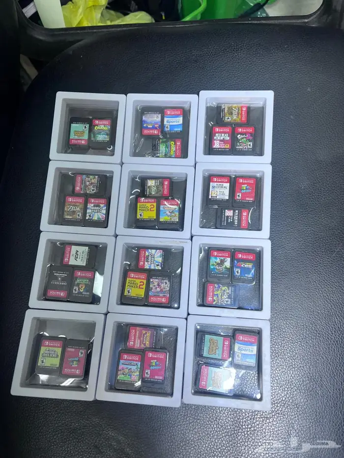 اشرطه نتيتندو سويتش مستعمله nitendo 3