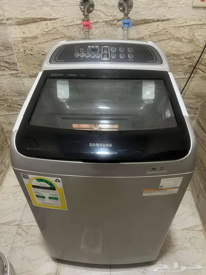 غسالة ملابس سامسونج اوتوماتيكية شبه جديد 2