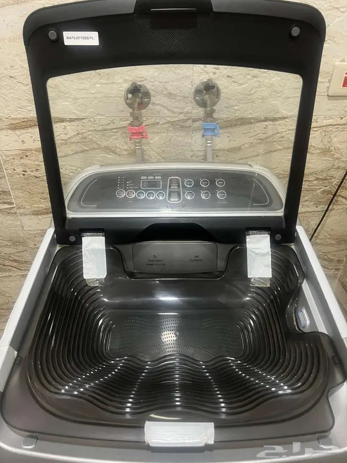 غسالة ملابس سامسونج اوتوماتيكية شبه جديد 4