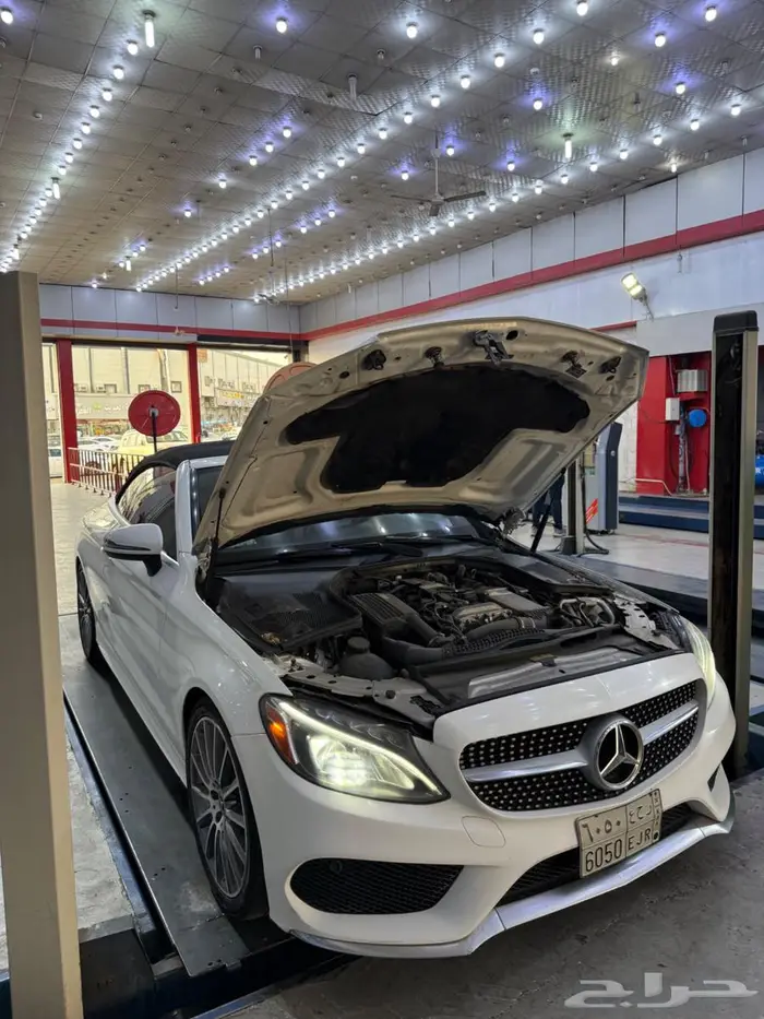 مرسيدس C300 كشف 2018 لؤلؤي داخلية جملي سعر 90 22
