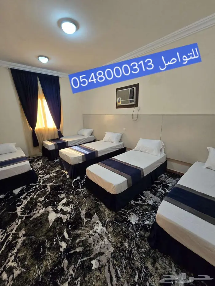 شقق وغرف للايجار السنوي العزيزية مسجد عمر بن الخطاب 16