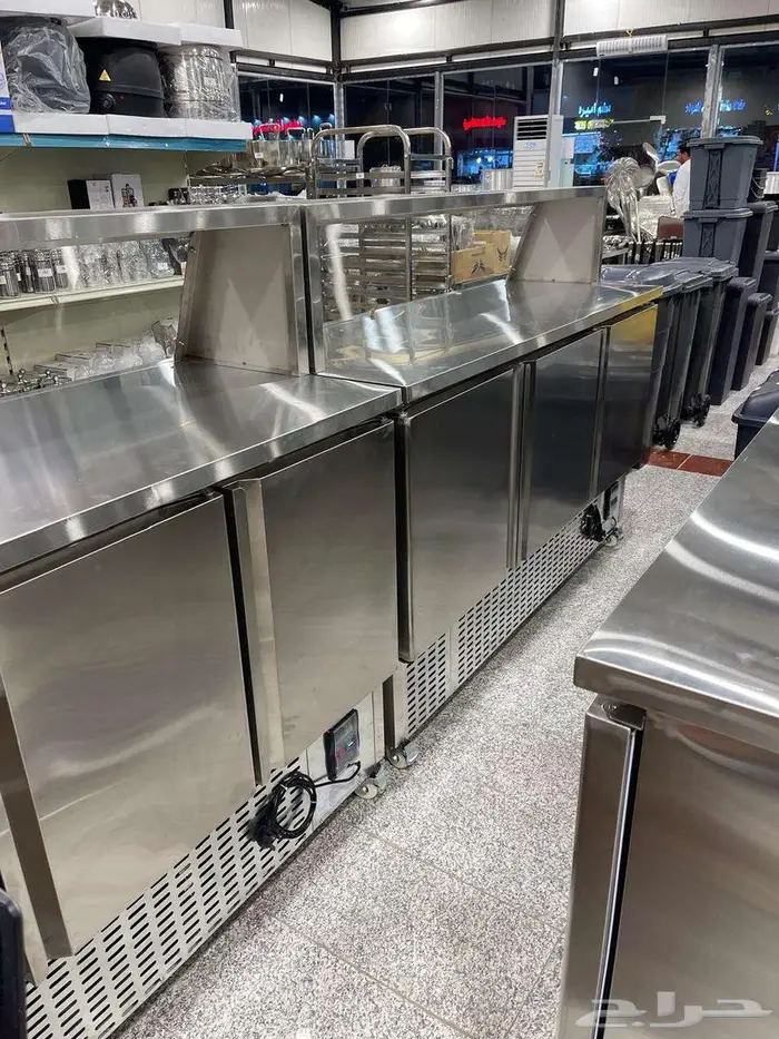 ثلاجة مشويات كمبروسر اوربي 120 سم 150 سم 180 سم 200 سم 6