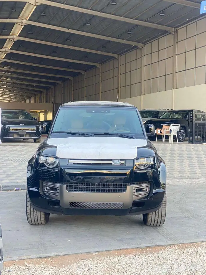 لاند روفر دفندر 2025 كاش -اقساط اسود 0