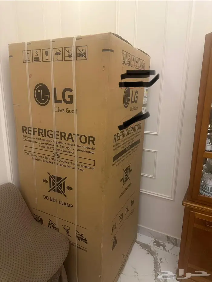 ثلاجه وغساله LG وبتقاز صغير 0