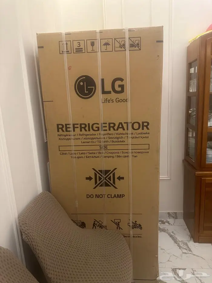 ثلاجه وغساله LG وبتقاز صغير 5