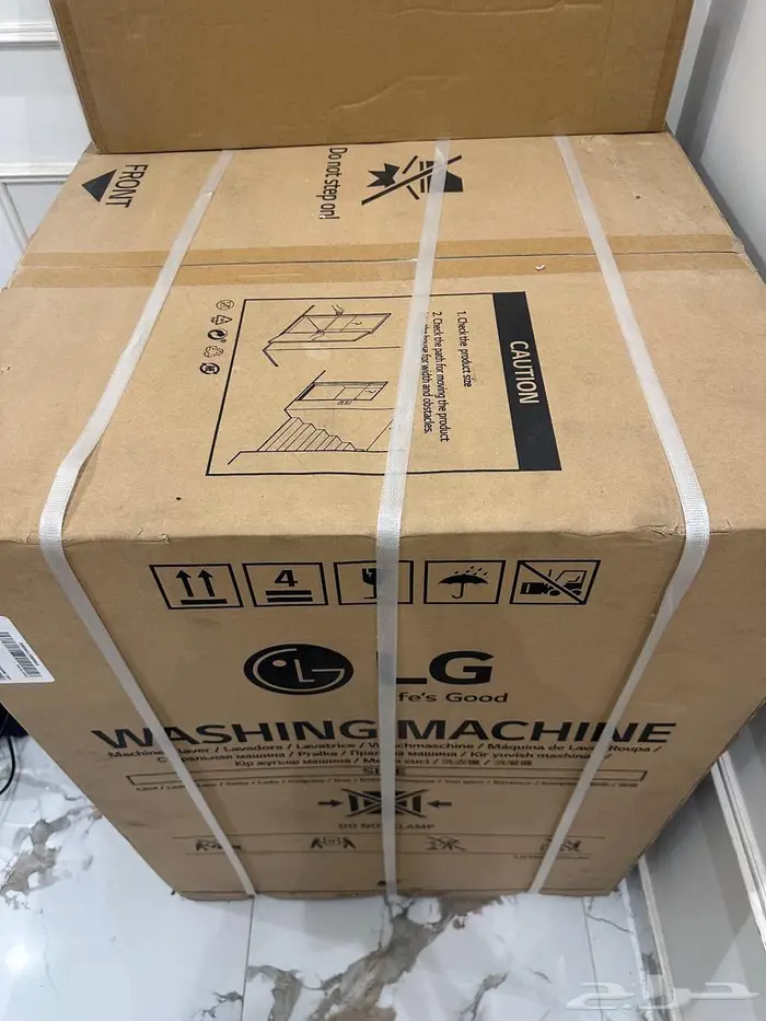 ثلاجه وغساله LG وبتقاز صغير 8