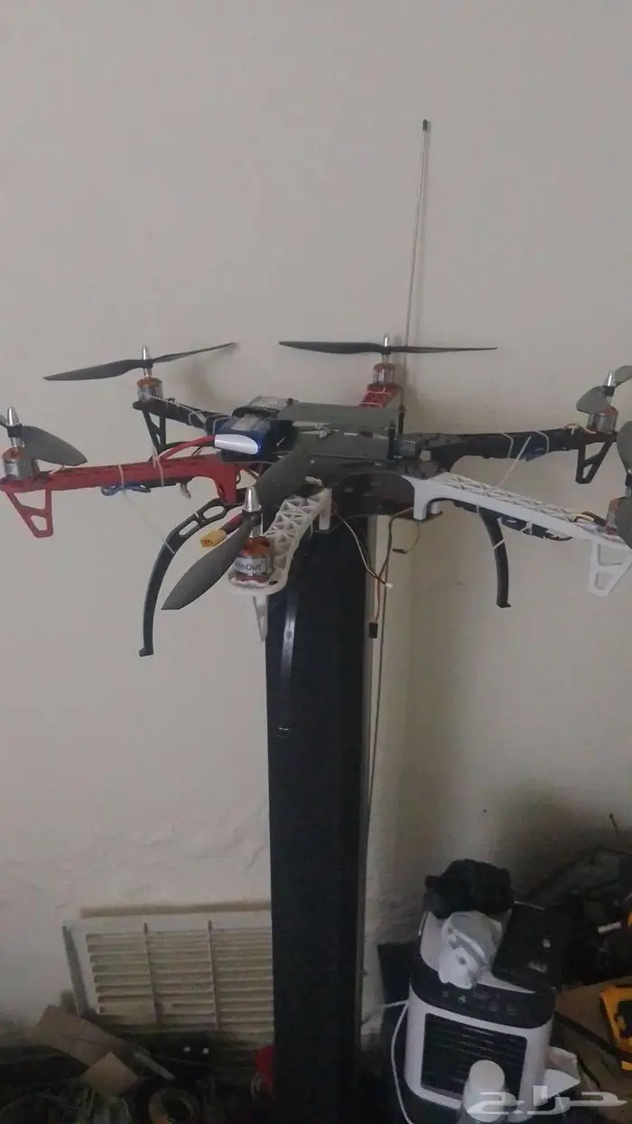 طيارة درون سته مراوح جديده 0