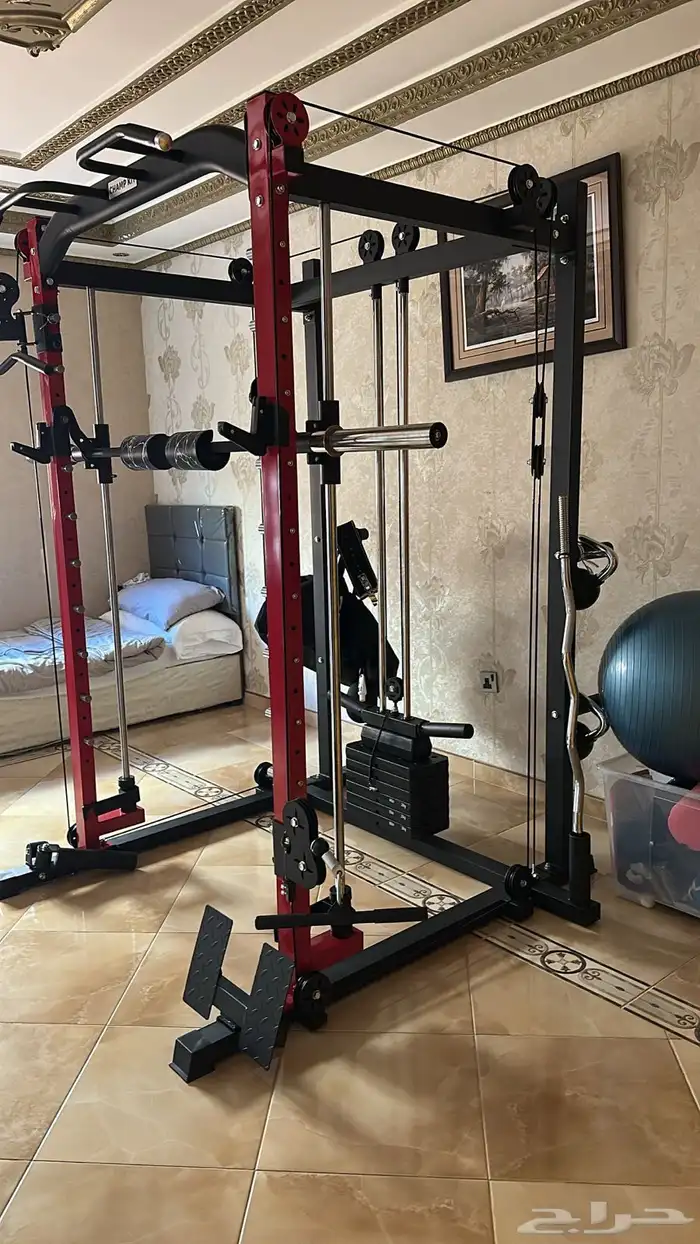 جهاز التمارين المتكامل - كيبل مشين و باور راك و سميث ماشيين 0