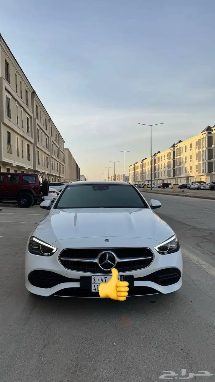 مرسيدس 2024 فئة C300 شبه وكالة عداد 7000 كلم فقط فورماتك 3