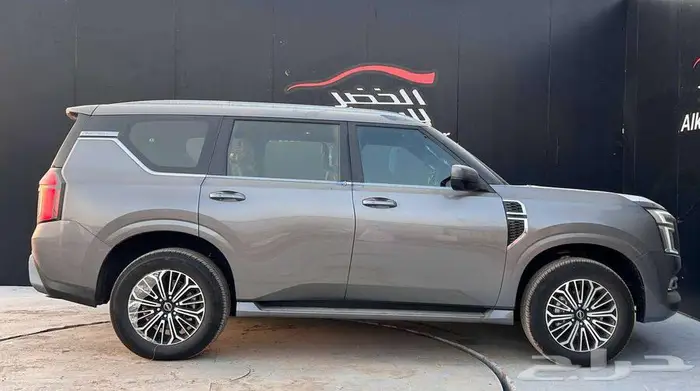 نيسان باترول 2025 بلاتينيوم تنفس طبيعي لدى شركة الخضر 3