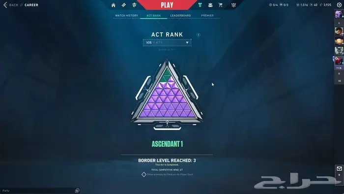 حساب فالو فالورانت Valorant account 0