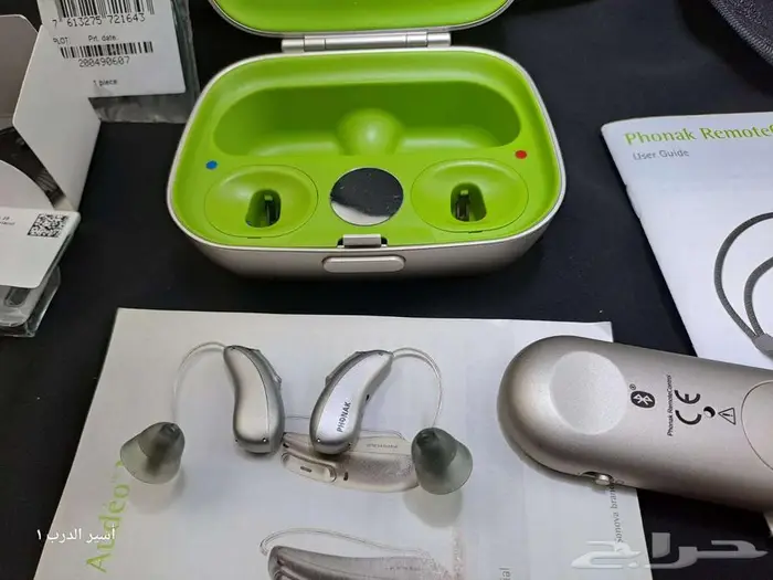 سماعات اذن طبية فوناك ( 20 قناة ) بلوتوث مع ريموت كنترول 5