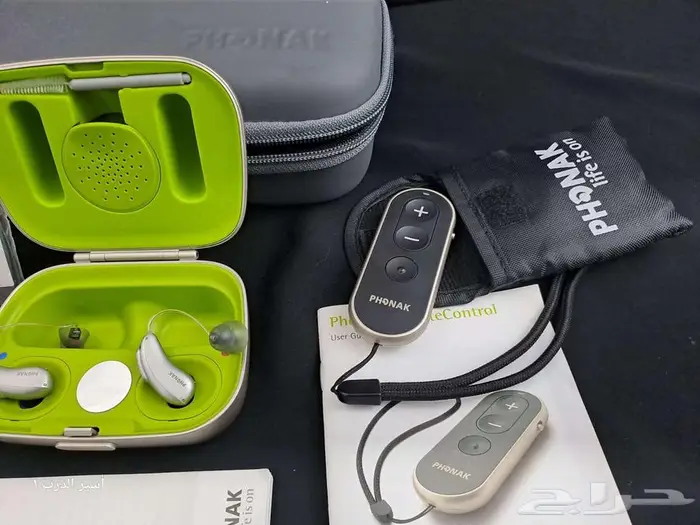 سماعات اذن طبية فوناك ( 20 قناة ) بلوتوث مع ريموت كنترول 6