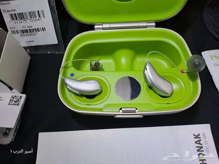 سماعات اذن طبية فوناك ( 20 قناة ) بلوتوث مع ريموت كنترول 2