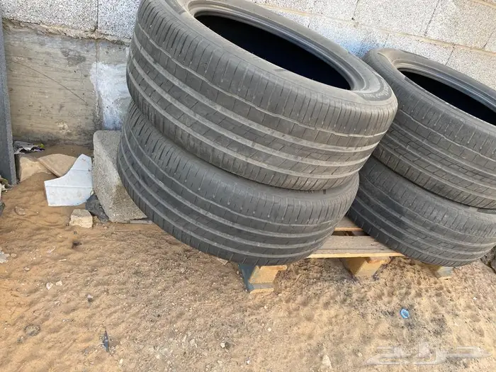 كفرات للبيع مقاس( 275 )  (55 )جنط( 20 ) 1